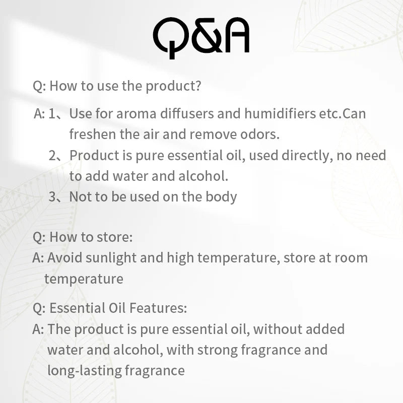 AROMA TUNNEL Aroma Essential Oil 5ml Sample Fragrance Essential Oil Air Freshener Aromatic For Diffuser