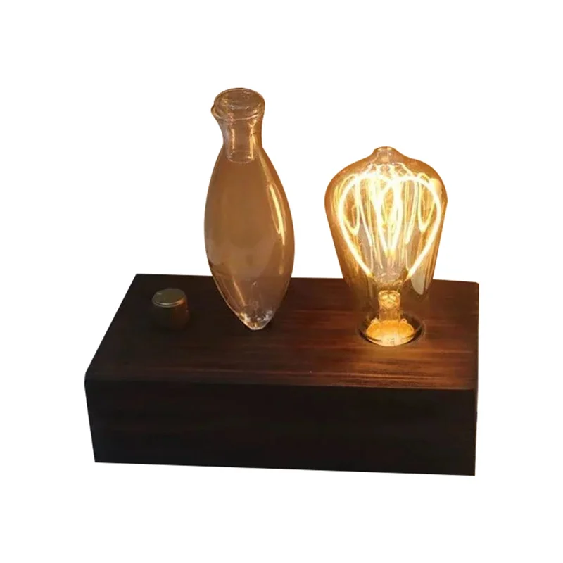 A69eessential Oil Diffuser Waterless Operated Aromatherapy Diffuser Home Office Wood And Glass Aroma Diffuser Scent Machine