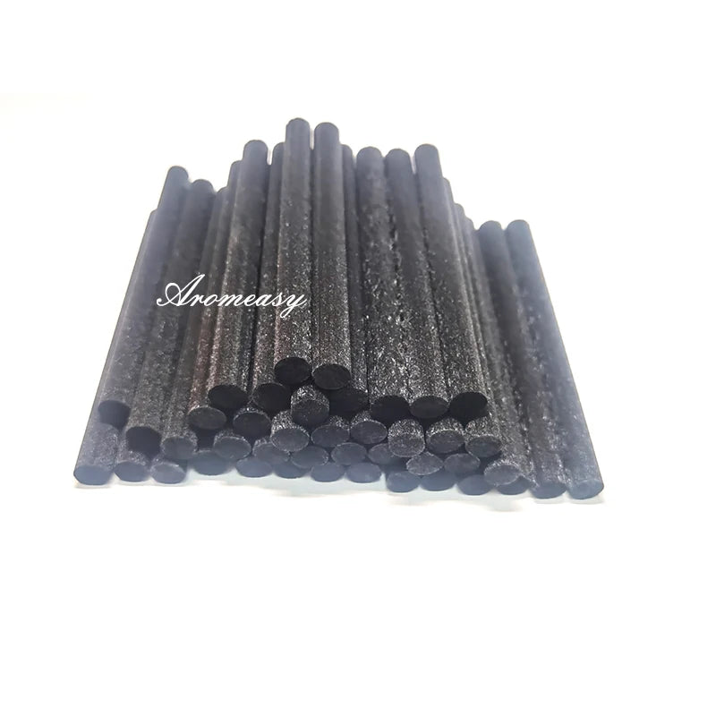 Reed Diffuser Sticks – Set of 10 Black Fiber Reeds (10mm)