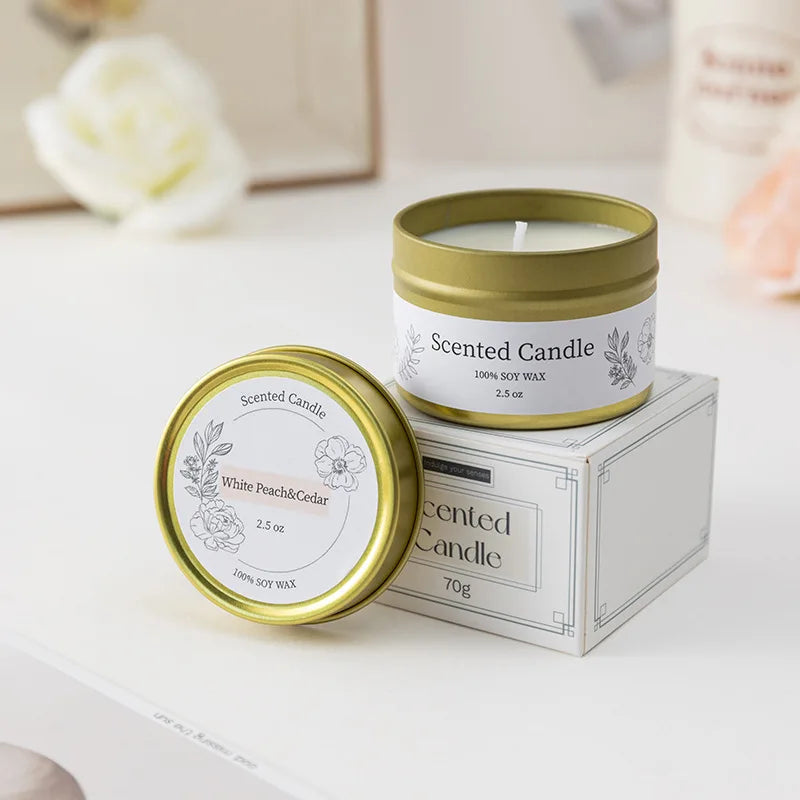 Aromatherapy Candle Jar Candle Smokeless Soy Wax High-end Souvenir Aromatherapy Candle Atmosphere Aromatherapy Ornaments