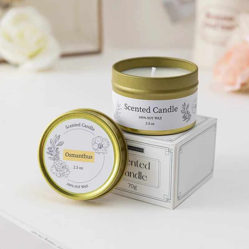 Aromatherapy Candle Jar Candle Smokeless Soy Wax High-end Souvenir Aromatherapy Candle Atmosphere Aromatherapy Ornaments