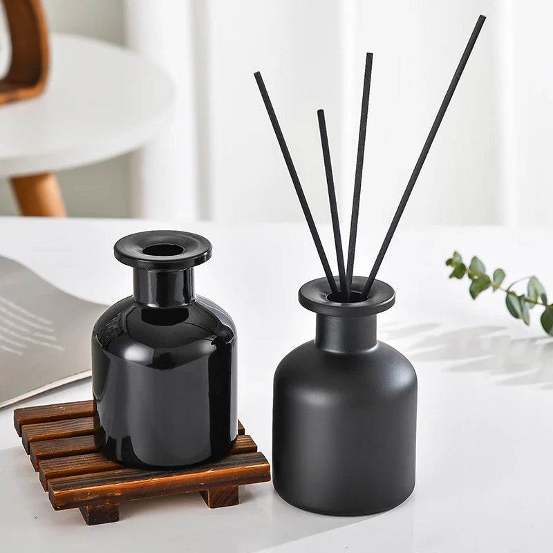 1Pcs 50ml Home Fragrance Diffuser Bottle Room Decoration Aroma Glass Container Diffuser Essential Oil Bottle Diffusers Sticks