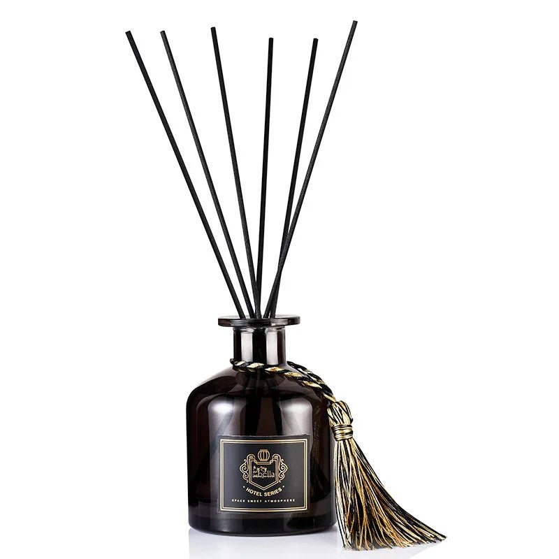 50ml Hotel-Style Flameless Aromatherapy Diffuser – Gardenia Scent with Vine Branch Design