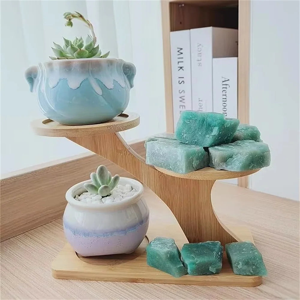 Natural Amazonite Gemstone Crafts Reiki Gifts For Home Decoration Crystal Ornaments And Aromatherapy Stone Diffuser Stone