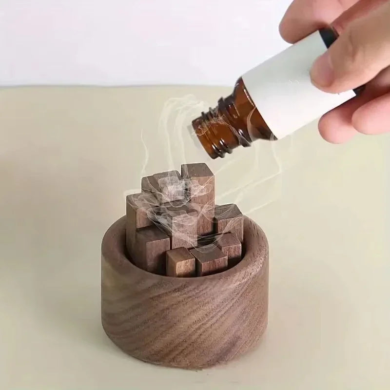 Creative Wooden Aromatherapy Interior Fragrance Expanding Fragrance Essential Oil Reed Aroma Diffuser Stick Room Fragrances
