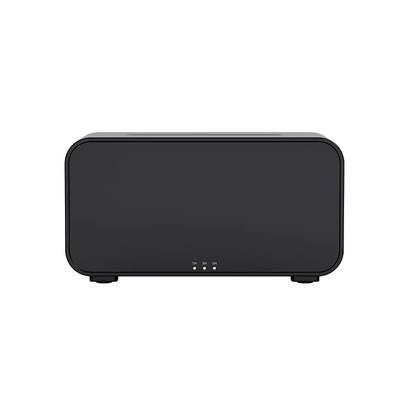 Mini Flame-Effect Aromatherapy Diffuser & Air Humidifier with LED Lights and Timer – Home Fragrance Machine