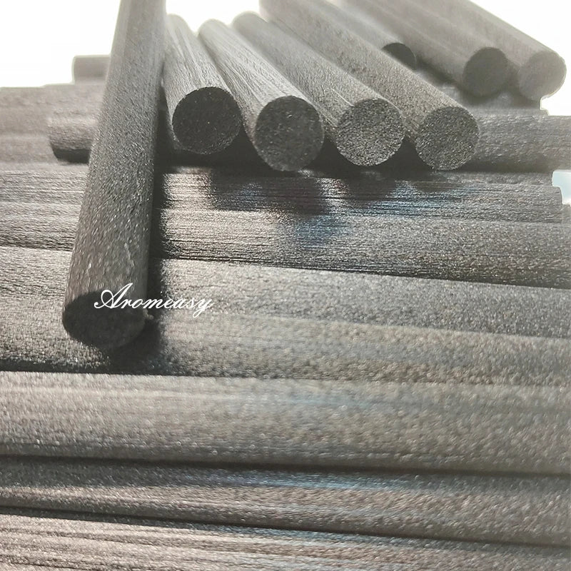 Reed Diffuser Sticks – Set of 10 Black Fiber Reeds (10mm)