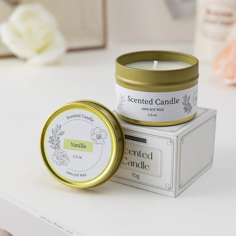 Aromatherapy Candle Jar Candle Smokeless Soy Wax High-end Souvenir Aromatherapy Candle Atmosphere Aromatherapy Ornaments