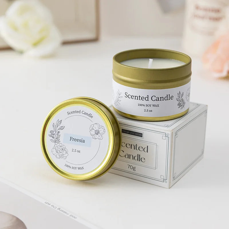 Aromatherapy Candle Jar Candle Smokeless Soy Wax High-end Souvenir Aromatherapy Candle Atmosphere Aromatherapy Ornaments