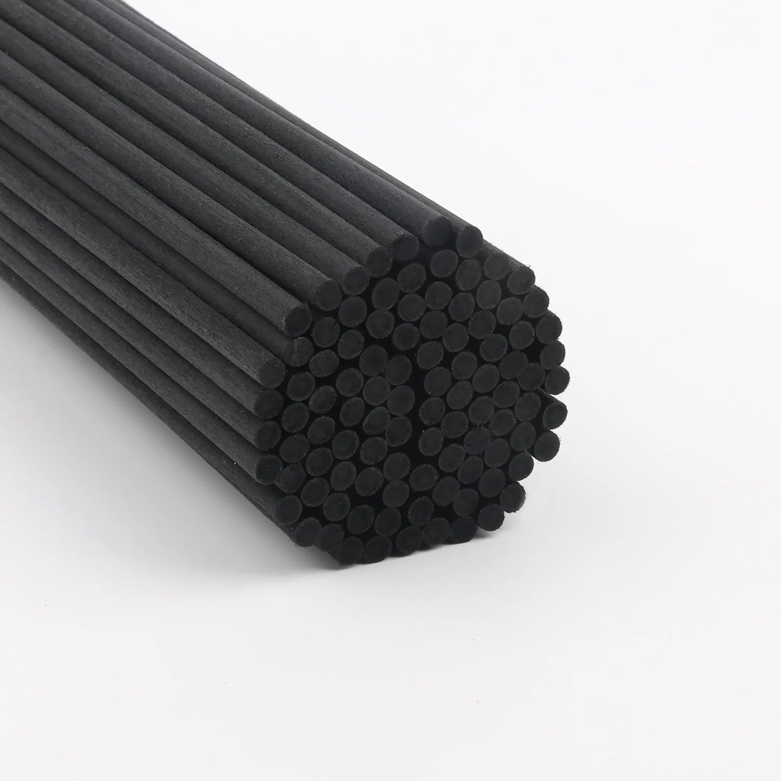 L22CM X Dia3/4/5MM Premium White and Black Fiber Diffuser Rattan Sticks，Aromatherapy Essential Oil Reed Sticks Top Quality